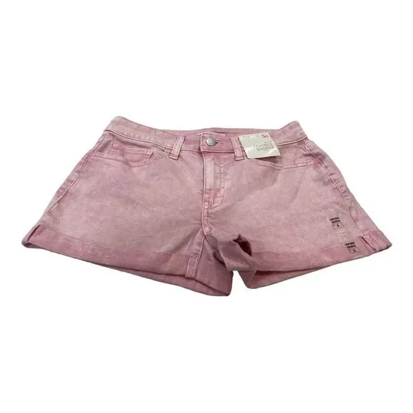 NWT SO Size 5 Pink Low Rise Favorite 2.5 inch inseam Shorties - Picture 7 of 8